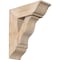 Ekena Millwork Funston Traditional Smooth Bracket w/ Offset Brace, Douglas Fir, 7 1/2"W x 20"D x 24"H BKT0806X20X24FST01SDF - alternate 1